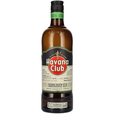 Havana Club EDICIÓN PROFESIONAL D 40% Vol. 0,7l Havana Club EDICIÓN PROFESIONAL D 40% Vol. 0,7l