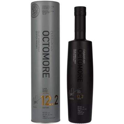 Octomore EDITION: 12.2 Super-Heavily Peated 2016 57,3% Vol. 0,7l in Tinbox Octomore EDITION: 12.2 Super-Heavily Peated 2016 57,3% Vol. 0,7l in Tinbox