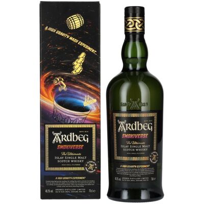 Ardbeg Whisky Ardbeg Smokiverse The Ultimate Islay Single Malt Scotch Whisky 48,3% Vol. 0,7l in geschenkverpakking Ardbeg Whisky Ardbeg Smokiverse The Ultimate Islay Single Malt Scotch Whisky 48,3% Vol. 0,7l in geschenkverpakking