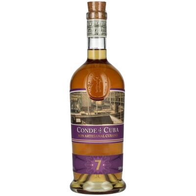 Conde de Cuba 7 Ron Artesanal Cubano 38% Vol. 0,7l Conde de Cuba 7 Ron Artesanal Cubano 38% Vol. 0,7l