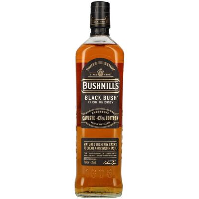 Bushmills BLACK BUSH Irish Whiskey Caviste Edition 43% Vol. 0,7l Bushmills BLACK BUSH Irish Whiskey Caviste Edition 43% Vol. 0,7l