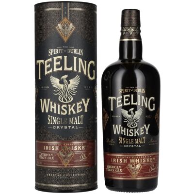 Teeling Whiskey SINGLE MALT CRYSTAL Irish Whiskey 46% Vol. 0,7l in geschenkverpakking Teeling Whiskey SINGLE MALT CRYSTAL Irish Whiskey 46% Vol. 0,7l in geschenkverpakking