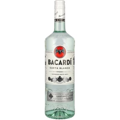 Bacardi Ron Carta Blanca Superior 37,5% Vol. 1l Bacardi Ron Carta Blanca Superior 37,5% Vol. 1l