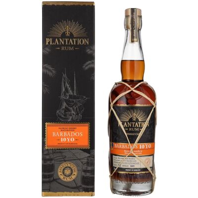 Plantage Rum Plantation Rum BARBADOS 10 Years Old Oloroso Sherry Maturation Edition 2021 49% Vol. 0,7l in geschenkverpakking Plantage Rum Plantation Rum BARBADOS 10 Years Old Oloroso Sherry Maturation Edition 2021 49% Vol. 0,7l in geschenkverpakking