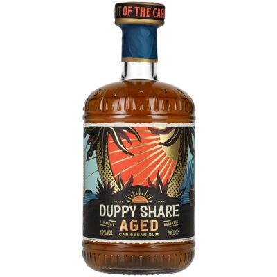 The Duppy Share Rum Duppy Share Aged Caribbean Rum 40% Vol. 0,7l The Duppy Share Rum Duppy Share Aged Caribbean Rum 40% Vol. 0,7l
