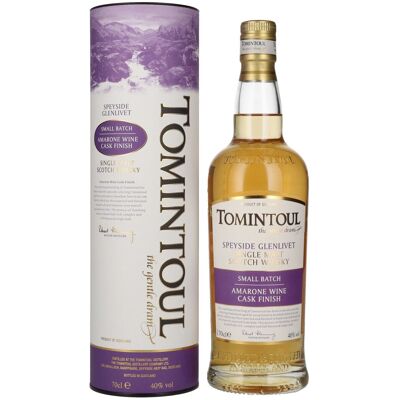 Tomintoul Small Batch Amarone Wine Cask Finish 40% Vol. 0,7l in geschenkverpakking Tomintoul Small Batch Amarone Wine Cask Finish 40% Vol. 0,7l in geschenkverpakking