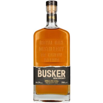 The Busker Single Pot Still Irish Whiskey 44,3% Vol. 0,7l The Busker Single Pot Still Irish Whiskey 44,3% Vol. 0,7l