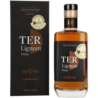 Roner TER Lignum Whisky 40% Vol. 0,7l in geschenkverpakking Roner TER Lignum Whisky 40% Vol. 0,7l in geschenkverpakking