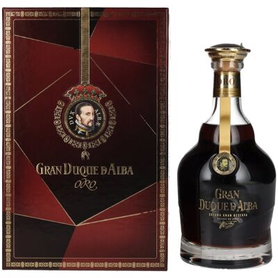 Gran Duque D'Alba brandewijn Gran Duque d'Alba ORO Solera Gran Reserva 40% Vol. 0,7l in geschenkverpakking Gran Duque D'Alba brandewijn Gran Duque d'Alba ORO Solera Gran Reserva 40% Vol. 0,7l in geschenkverpakking