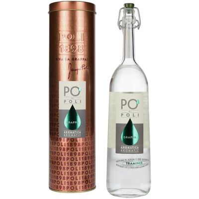 Poli Grappa & Gedistilleerd Poli Po' Di Poli Grappa Aromatica 40% Vol. 0,7l in Tinbox Poli Grappa & Gedistilleerd Poli Po' Di Poli Grappa Aromatica 40% Vol. 0,7l in Tinbox