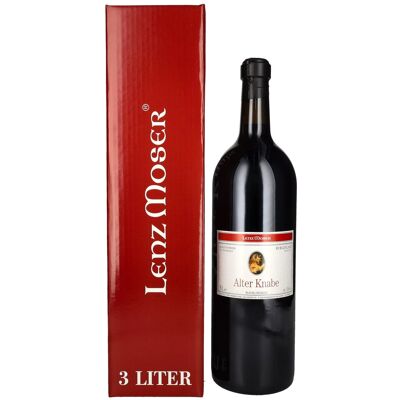 Weinkellerei Lenz Moser Lenz Moser Alter Knabe 13% Vol. 3l in geschenkverpakking Weinkellerei Lenz Moser Lenz Moser Alter Knabe 13% Vol. 3l in geschenkverpakking