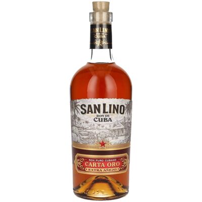 San Lino Ron de Cuba CARTA ORO Extra Añejo 40% Vol. 0,7l San Lino Ron de Cuba CARTA ORO Extra Añejo 40% Vol. 0,7l