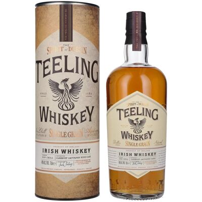 Teeling Whiskey SINGLE GRAIN Irish Whiskey Wine Cask 46% Vol. 0,7l in geschenkverpakking Teeling Whiskey SINGLE GRAIN Irish Whiskey Wine Cask 46% Vol. 0,7l in geschenkverpakking