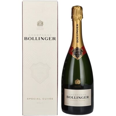 Bollinger Champagne SPECIAL CUVÉE Brut 12% Vol. 0,75l in geschenkverpakking Bollinger Champagne SPECIAL CUVÉE Brut 12% Vol. 0,75l in geschenkverpakking