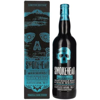 Smokehead Whisky Smokehead TEQUILA CASK TERMINADO Islay Single Malt Whisky Limited Edition 43% Vol. 0,7l in geschenkverpakking Smokehead Whisky Smokehead TEQUILA CASK TERMINADO Islay Single Malt Whisky Limited Edition 43% Vol. 0,7l in geschenkverpakking