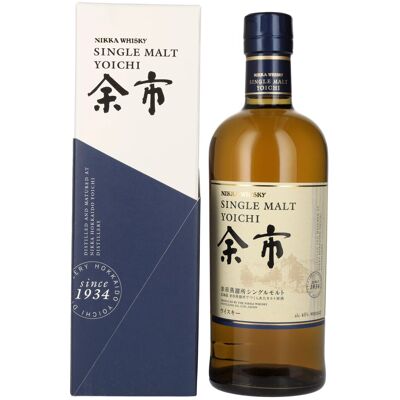 Nikka Whisky Nikka Yoichi Single Malt Whisky 45% Vol. 0,7l in geschenkverpakking Nikka Whisky Nikka Yoichi Single Malt Whisky 45% Vol. 0,7l in geschenkverpakking