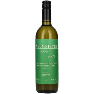 Neumeister Verjus Traubensaft Vulkanland Steiermark 0,72l Neumeister Verjus Traubensaft Vulkanland Steiermark 0,72l