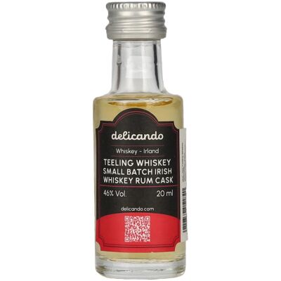 Teeling Whiskey SMALL BATCH Irish Whiskey Rum Cask 46% Vol. 0,02l Teeling Whiskey SMALL BATCH Irish Whiskey Rum Cask 46% Vol. 0,02l