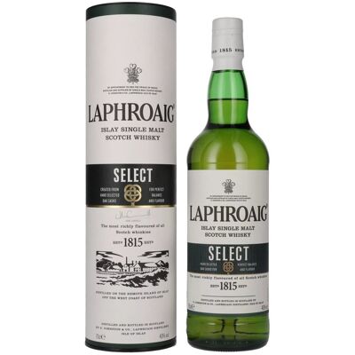 Laphroaig SELECT Islay Single Malt Scotch Whisky 40% Vol. 0,7l in geschenkverpakking Laphroaig SELECT Islay Single Malt Scotch Whisky 40% Vol. 0,7l in geschenkverpakking