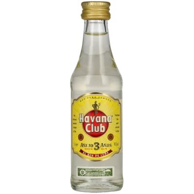 Havana Club Añejo 3 Años Rum 40% Vol. 0,05l Havana Club Añejo 3 Años Rum 40% Vol. 0,05l