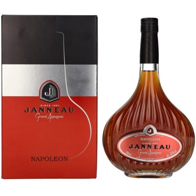 Armagnac Janneau Janneau Napoleon Grand Armagnac 40% Vol. 0,7l in geschenkverpakking Armagnac Janneau Janneau Napoleon Grand Armagnac 40% Vol. 0,7l in geschenkverpakking