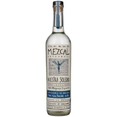 Mezcal Nuestra Soledad Nuestra Soledad Mezcal Joven SAN BALTAZAR GUELAVILA 47% Vol. 0,7l Mezcal Nuestra Soledad Nuestra Soledad Mezcal Joven SAN BALTAZAR GUELAVILA 47% Vol. 0,7l