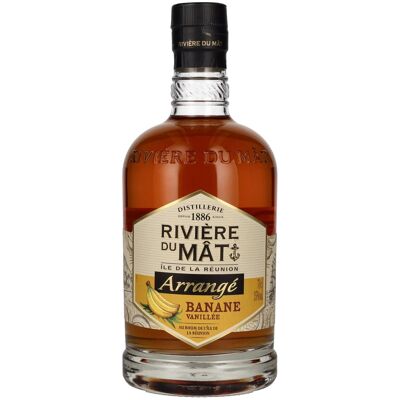 Rivière Du Mat Rivière du Mât Arrangé Banane Vanillée 35% Vol. 0,7l Rivière Du Mat Rivière du Mât Arrangé Banane Vanillée 35% Vol. 0,7l