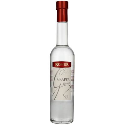 Roner Grappa Bianca 38% Vol. 0,5l Roner Grappa Bianca 38% Vol. 0,5l