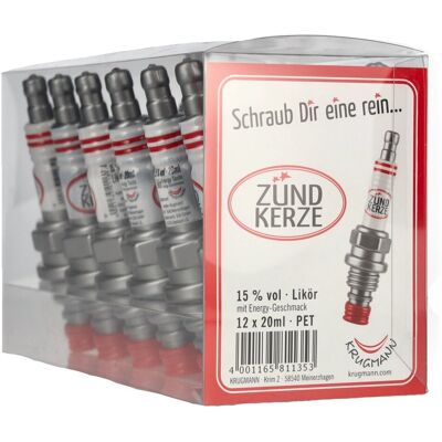 Krugmann ZÜNDKERZE Energy-Taste-Likör 15% Vol. 12x0,02l PET Krugmann ZÜNDKERZE Energy-Taste-Likör 15% Vol. 12x0,02l PET