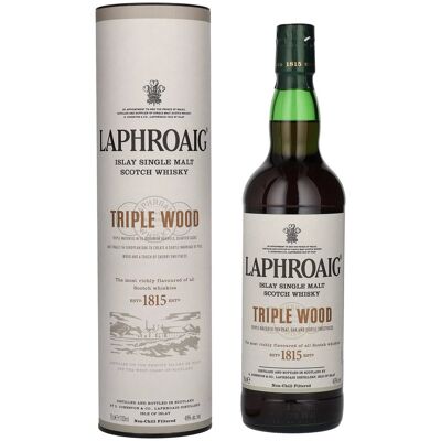 Laphroaig Triple Wood 48% Vol. 0,7l in geschenkverpakking Laphroaig Triple Wood 48% Vol. 0,7l in geschenkverpakking