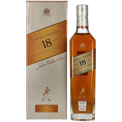 Johnnie Walker 18 Years Old Blended Scotch Whisky 40% Vol. 0,7l in geschenkverpakking Johnnie Walker 18 Years Old Blended Scotch Whisky 40% Vol. 0,7l in geschenkverpakking
