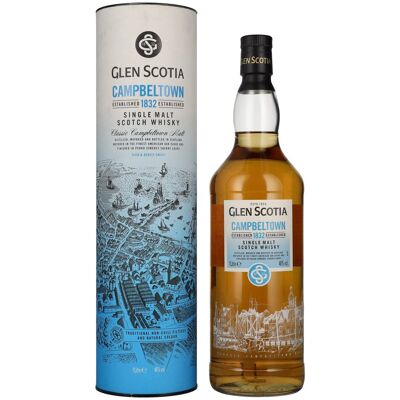 Glen Scotia Campbeltown 1832 Single Malt 46% Vol. 1l in geschenkverpakking Glen Scotia Campbeltown 1832 Single Malt 46% Vol. 1l in geschenkverpakking