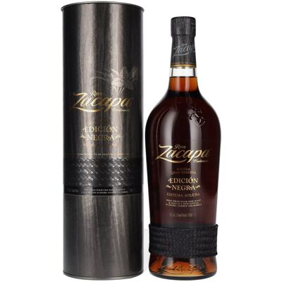 Ron Zacapa Centenario EDICIÓN NEGRA Sistema Solera Gran Reserva 43% Vol. 1l in geschenkverpakking Ron Zacapa Centenario EDICIÓN NEGRA Sistema Solera Gran Reserva 43% Vol. 1l in geschenkverpakking