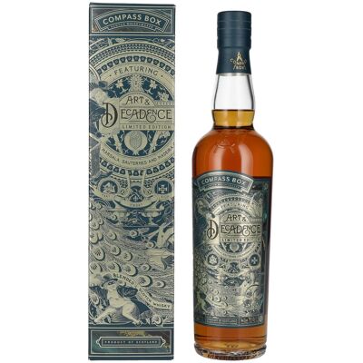 Compass Box ART & DECADENCE Blended Scotch Whisky 49% Vol. 0,7l in geschenkverpakking Compass Box ART & DECADENCE Blended Scotch Whisky 49% Vol. 0,7l in geschenkverpakking