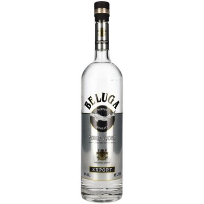 Beluga Wodka Beluga Noble Vodka EXPORT Montenegro 40% Vol. 1,5l Beluga Wodka Beluga Noble Vodka EXPORT Montenegro 40% Vol. 1,5l