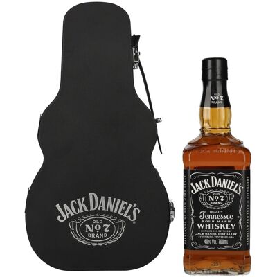 Jack Daniel's Tennessee Whiskey Guitar Case Edition 40% Vol. 0,7l in geschenkverpakking Jack Daniel's Tennessee Whiskey Guitar Case Edition 40% Vol. 0,7l in geschenkverpakking