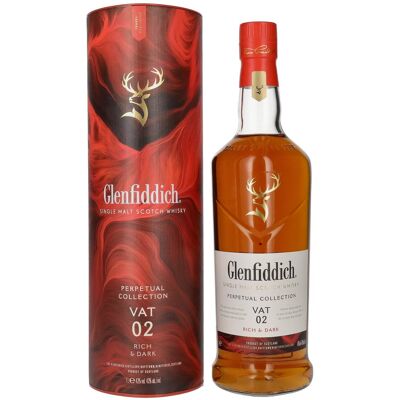 Glenfiddich Perpetual Collection VAT 02 Rich & Dark 43% Vol. 1l in geschenkverpakking Glenfiddich Perpetual Collection VAT 02 Rich & Dark 43% Vol. 1l in geschenkverpakking