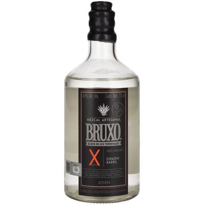 Bruxo X Mezcal Artesanal De Los Terrenales 100% Maguey Espadín Barril 40% Vol. 0,7l Bruxo X Mezcal Artesanal De Los Terrenales 100% Maguey Espadín Barril 40% Vol. 0,7l
