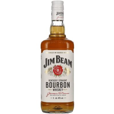 Jim Beam Kentucky Straight Bourbon Whiskey 40% Vol. 1l Jim Beam Kentucky Straight Bourbon Whiskey 40% Vol. 1l