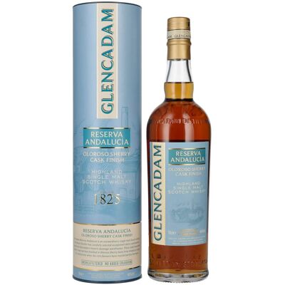 Glencadam RESERVA ANDALUCÍA Single Malt OLOROSO SHERRY CASK FINISH 46% Vol. 0,7l in geschenkverpakking Glencadam RESERVA ANDALUCÍA Single Malt OLOROSO SHERRY CASK FINISH 46% Vol. 0,7l in geschenkverpakking