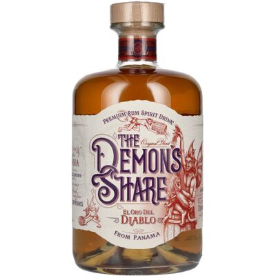 De Rum van de Demon The Demon's Share El Oro Del Diablo Premium Rum Spirit Drink 40% Vol. 0,7l De Rum van de Demon The Demon's Share El Oro Del Diablo Premium Rum Spirit Drink 40% Vol. 0,7l