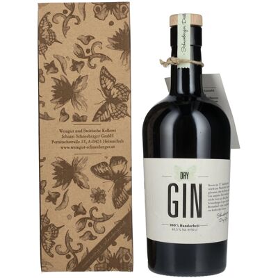 Schneeberger jenever Schneeberger Dry Gin 43,5% Vol. 0,5l in geschenkverpakking Schneeberger jenever Schneeberger Dry Gin 43,5% Vol. 0,5l in geschenkverpakking
