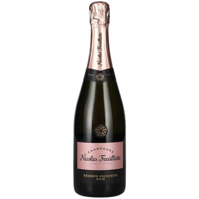 Nicolas Feuillatte Champagne Réserve Exclusive Rosé 12% Vol. 0,75l Nicolas Feuillatte Champagne Réserve Exclusive Rosé 12% Vol. 0,75l