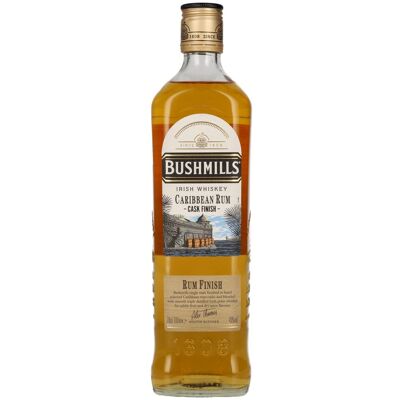 Bushmills Irish Whiskey Caribbean Rum Cask Finish 40% Vol. 0,7l Bushmills Irish Whiskey Caribbean Rum Cask Finish 40% Vol. 0,7l