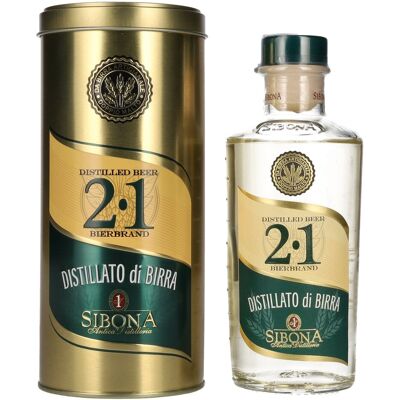 Sibona Distillato di Birra 2.1 Bierbrand 38% Vol. 0,5l Sibona Distillato di Birra 2.1 Bierbrand 38% Vol. 0,5l