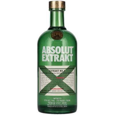Absolut Wodka Absolut Extrakt No. 1 Cardamom Premium Spirit Drink 35% Vol. 0,7l Absolut Wodka Absolut Extrakt No. 1 Cardamom Premium Spirit Drink 35% Vol. 0,7l