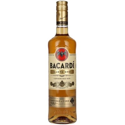 Bacardi Carta Oro 37,5% Vol. 0,7l Bacardi Carta Oro 37,5% Vol. 0,7l