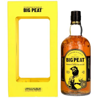 Douglas Laing BIG PEAT Islay Blended Malt Scotch 15th Anniversary Edition 50% Vol. 0,7l in geschenkverpakking Douglas Laing BIG PEAT Islay Blended Malt Scotch 15th Anniversary Edition 50% Vol. 0,7l in geschenkverpakking