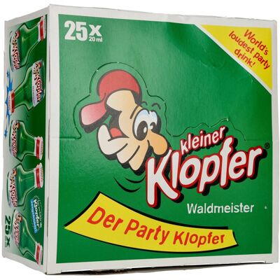 Kleiner Klopfer Waldmeister 16% Vol. 25x0,02l Kleiner Klopfer Waldmeister 16% Vol. 25x0,02l