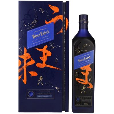 Johnnie Walker Blue Label ELUSIVE UMAMI Blended Scotch Whisky Limited Release 43% Vol. 1l in geschenkverpakking Johnnie Walker Blue Label ELUSIVE UMAMI Blended Scotch Whisky Limited Release 43% Vol. 1l in geschenkverpakking